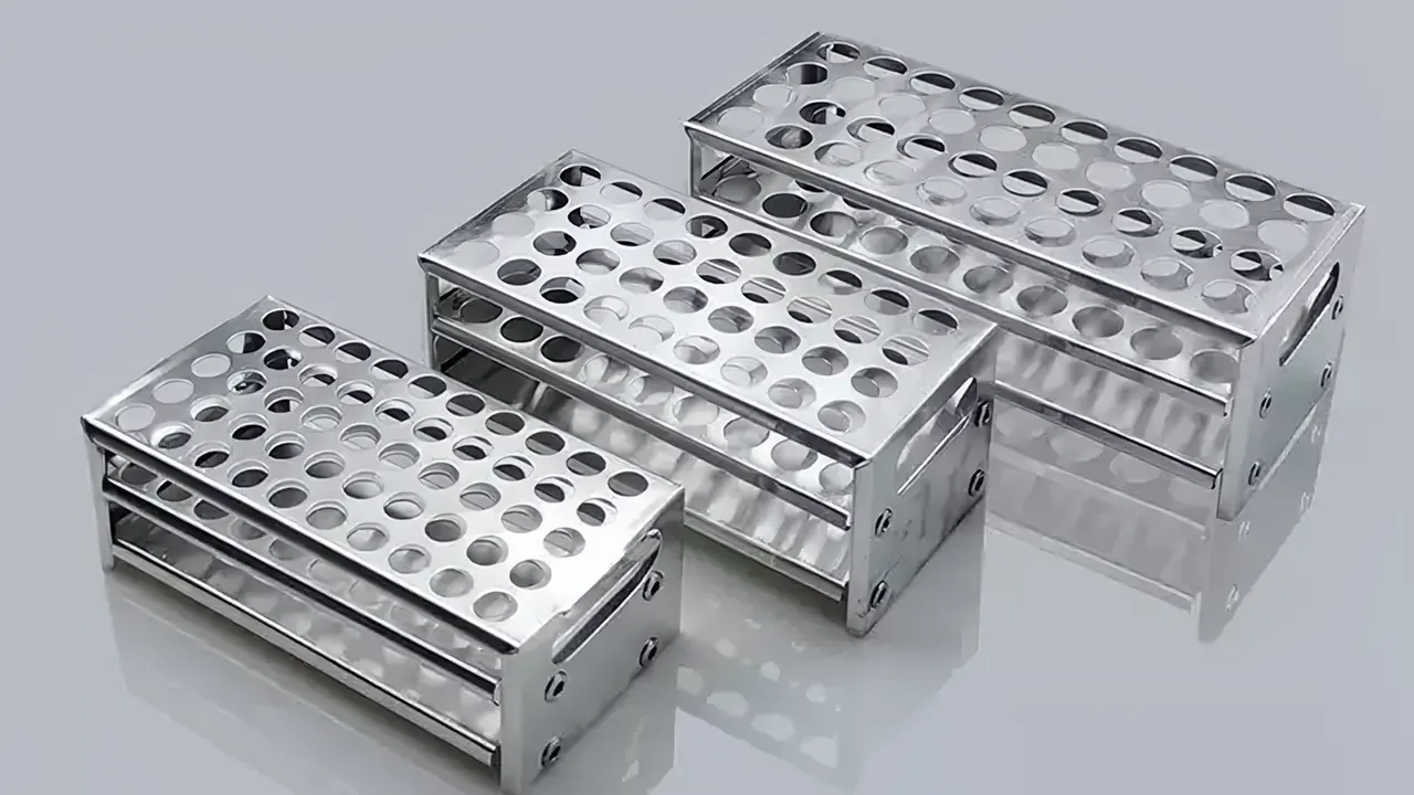 Aluminium Test Tube Stand