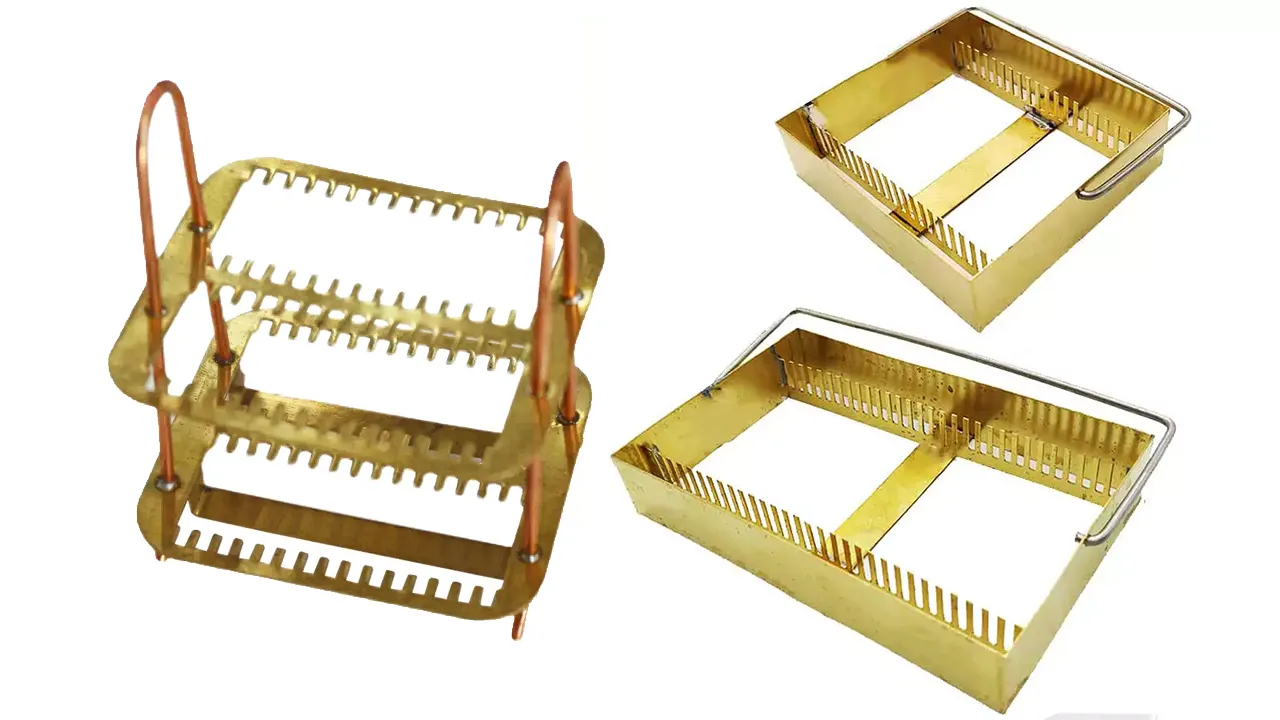 Brass Slide Staining Rack