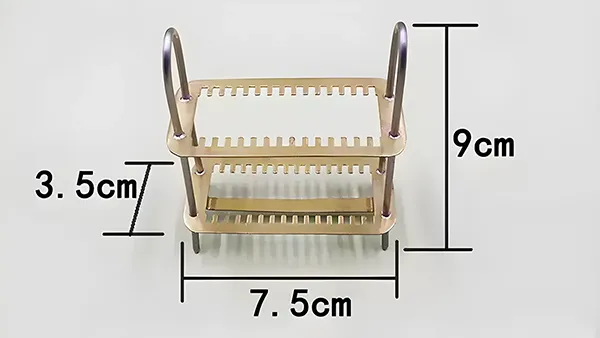 Brass Slide Staining Rack