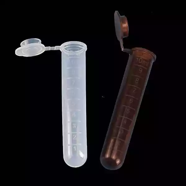 10 ml Centrifuge Tubes with Round Bottom and Scale