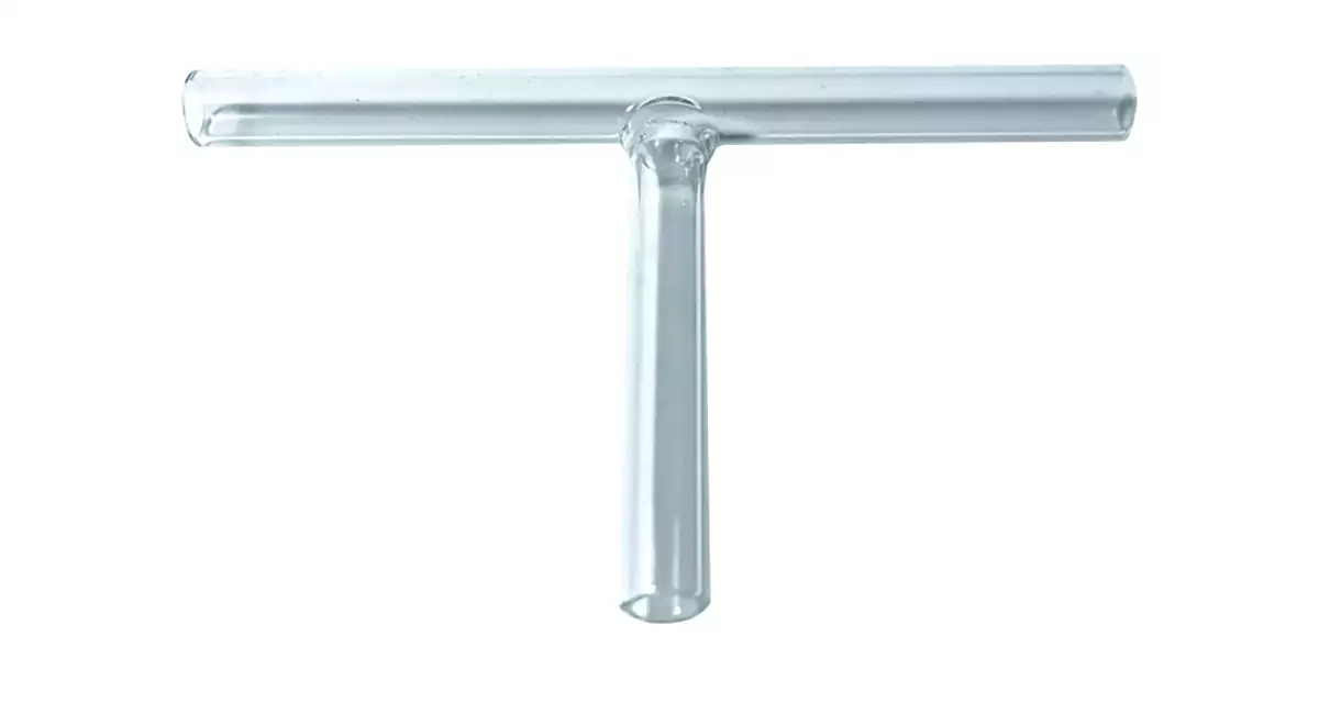 Glass Delivery Tube T shaped