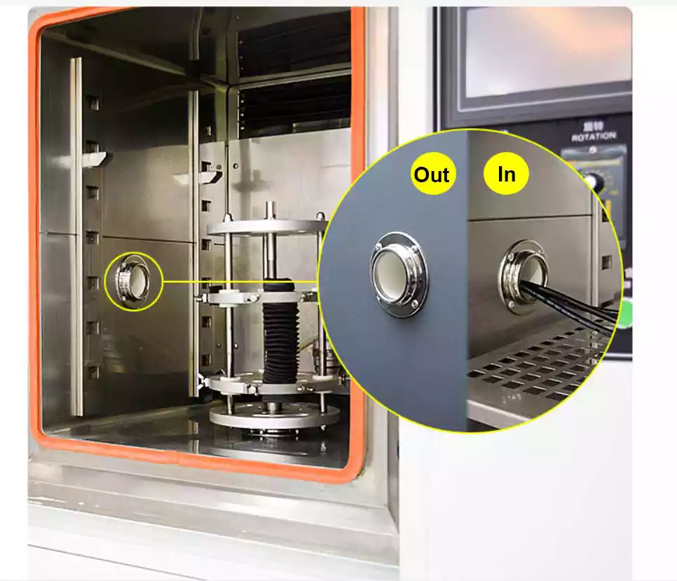 ozone aging testing chamber details