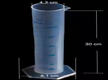 250 ml Plastic Graduated Cylinder