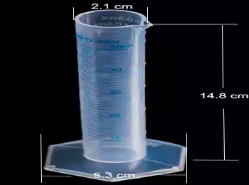 50 ml Plastic Graduated Cylinder