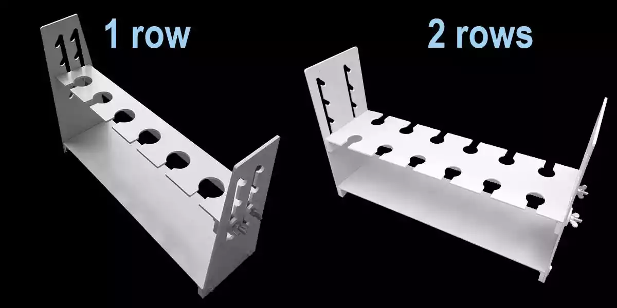 separatory funnel rack kinds