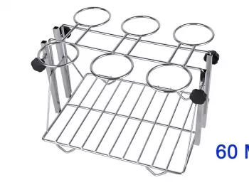 Stainless Steel Separatory Funnel Rack