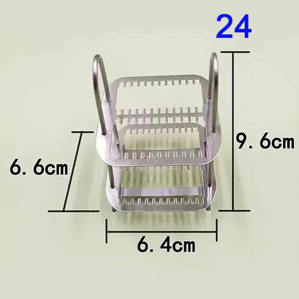 Stainless Steel Slide Staining Rack