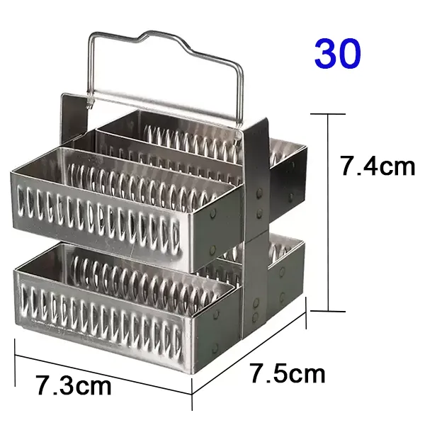 Stainless Steel Slide Staining Rack