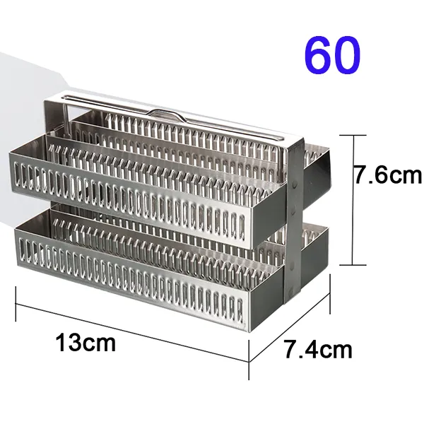 Stainless Steel Slide Staining Rack