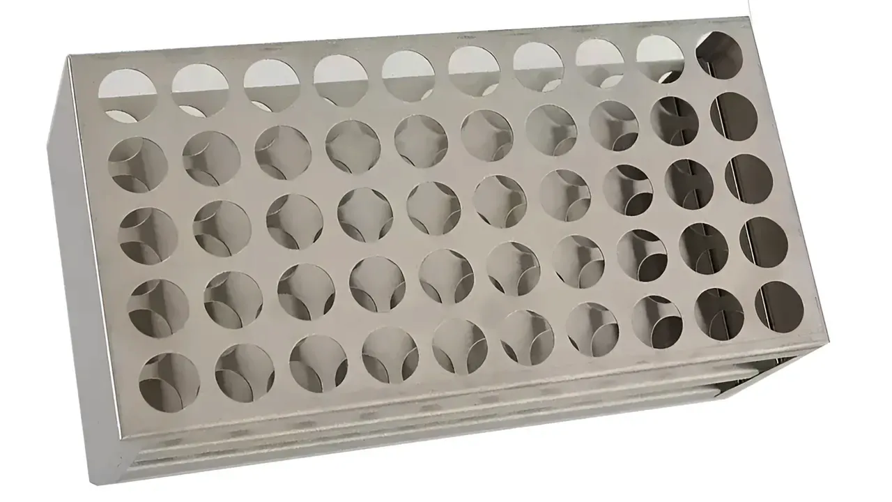 Stainless Steel Test Tube Rack