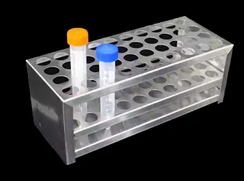 Stainless Steel Test Tube Rack