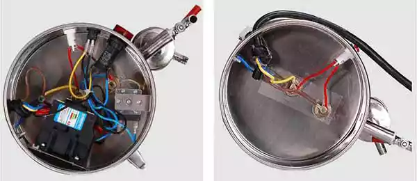 stainless steel water distiller wiring difference